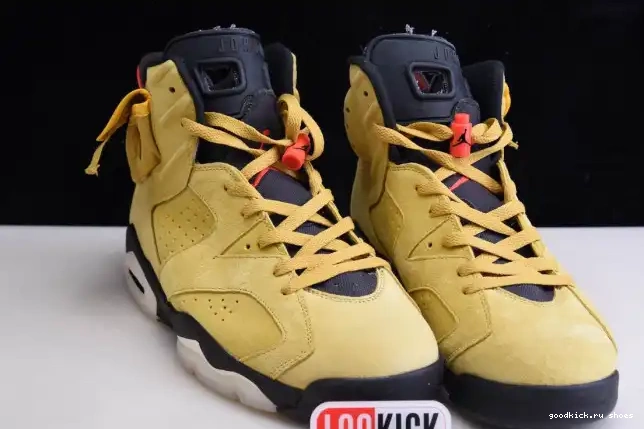 JORDAN 6 X AIR YELLOW TRAVIS SCOTT CN1084-300 0515